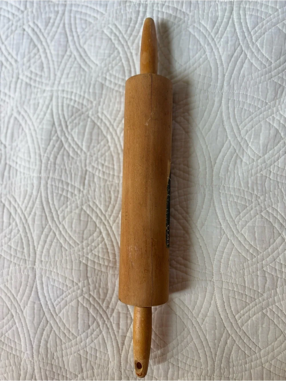 ECKO Wooden Rolling Pin Vintage